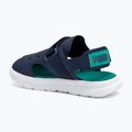 Dětské sandály PUMA Evolve AC Inf puma navy/sparkling green/puma white 3