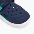 Dětské sandály PUMA Evolve AC Inf puma navy/sparkling green/puma white 7