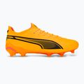 Fotbalové boty PUMA King Ultimate Fg/Ag sun stream/puma black/sunset glow 2