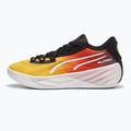 Pánské basketbalové boty PUMA All-Pro Nitro Showtime yellow sizzle/purple glimmer 9