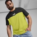 Pánské tričko  PUMA ESS+ Block Tee puma black/lime sheen 4