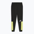 Pánské kalhoty  PUMA ESS+ Block Sweatpants TR puma black/lime sheen