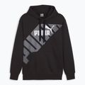 Pánská mikina  PUMA Power Graphic Hoodie TR puma black