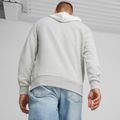 Pánská mikina  PUMA Power Graphic Hoodie TR light gray heather 5