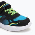 Dětské boty KangaROOS K-SLB Lighto EV jet black/limetta 7