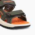Dětské sandály Kangaroos K-AS Ture olive/flame 7