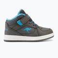 Dětské boty KangaROOS K-CPI Kalino Mid EV steel grey / sky 2