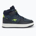 Dětské boty  KangaROOS K-CP Bound Mid EV dark navy / lime 2