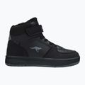 Dětské boty KangaROOS K-CP Bound Mid EV jet black / steel grey 8