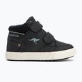 Dětské boty KangaROOS KaVu Primo V jet black / steel grey 2