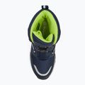 Dětské sněhule KangaROOS K-MJ Hunter RTX FX dark navy / lime 5