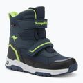 Juniorské sněhule  KangaROOS K-MJ Camp V RTX dk navy / lime