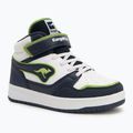 Dětské boty KangaROOS K-CP Dunkin Mid EV dark navy/lime