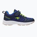 Dětské boty KangaROOS K-Ni Chino EV dark navy/neon yellow