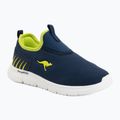 Dětské boty KangaROOS K-ETK Dunnart dark navy/lime