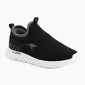 Dětské boty KangaROOS K-ETK Dunnart jet black/steel grey