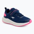 Dětské boty KangaROOS K-RDK Fam EV bellewether blue/neon pink