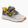 Dětské boty KangaROOS KB-Pang EV vapor grey/neon yellow