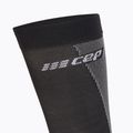 Dámské kompresní ponožky CEP Ultralight Tall black/grey 3