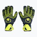 Brankářské rukavice  uhlsport Prediction Supersoft HN navy/white/fluo yellow