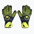 Brankářské rukavice  uhlsport Prediction Supersoft navy/white/fluo yellow