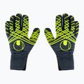 Brankářské rukavice  uhlsport Prediction Absolutgrip HN Fit navy/white/fluo yellow