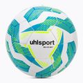 Fotbalový míč uhlsport Lite Soft 350 white/light blue/fluo yellow velikost 5