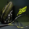 Dětská tenisová raketa Babolat Pure Aero Junior 25 šedo-žlutá 140468 9