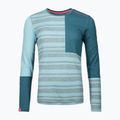 Pánské termo tričko Ortovox 185 Rock'N'Wool LS zelené 8415200011