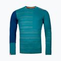 Pánské termo tričko Ortovox 185 Rock'N'Wool zelená 8410200006