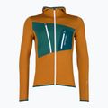 Pánská trekingová mikina Ortovox Fleece Grid Hoody hnědá 87211 5
