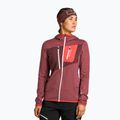 Dámská trekingová mikina Ortovox Fleece Grid Hoody červená 87201