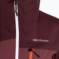 Dámská bunda do deště ORTOVOX 2.5L Civetta maroon 7021000011 3