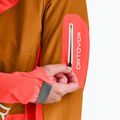 Dámská softshellová bunda ORTOVOX Berrino červená 6027200018 5