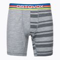 Pánské termo boxerky Ortovox 185 Rock'N'Wool šedé 8413200021