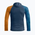 Pánská termoakční mikina ORTOVOX 120 Comp Light Hoody petrol blue 2