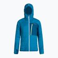 Pánská hybridní bunda ORTOVOX Swisswool Piz Duan modrá 6132700039