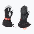 Dámské lyžařské rukavice  ORTOVOX Merino Freeride 3 Finger black raven