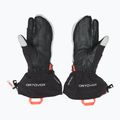 Dámské lyžařské rukavice  ORTOVOX Merino Freeride 3 Finger black raven 2