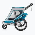Qeridoo Speedkid2 dvojitý přívěs na kolo modrý Q-SK2-21-P 8