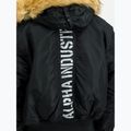 Pánská bunda Alpha Industries 45/P Hooded Custom Bomber black/reflective 4