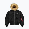 Pánská bunda Alpha Industries 45/P Hooded Custom Bomber black/reflective 7