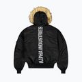 Pánská bunda Alpha Industries 45/P Hooded Custom Bomber black/reflective 8