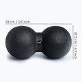 Masážní míček BLACKROLL Duoball A000499 black 2