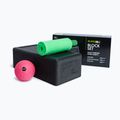 Sada na jógu BLACKROLL Block black/ green/ pink 3