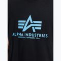 Pánské polo tričko Alpha Industries black/blue 4