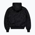 Pánská bunda Alpha Industries MA-1 Hooded Bomber black 7