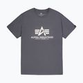 Pánské tričko Alpha Industries Basic greyblack 8