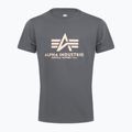 Pánské tričko Alpha Industries Basic greyblack 5