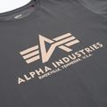 Pánské tričko Alpha Industries Basic greyblack 7